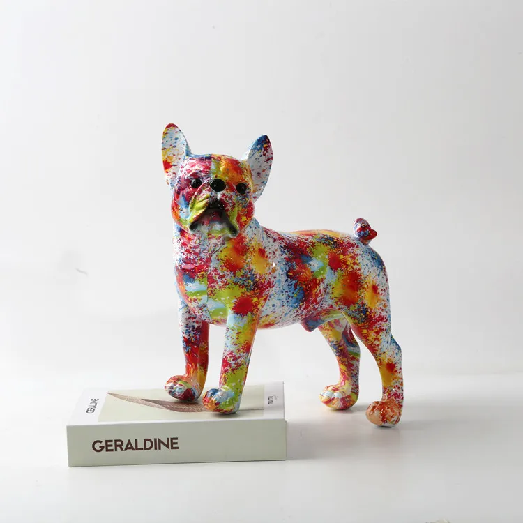 KARE Design Deko Figur Bulldog Colore