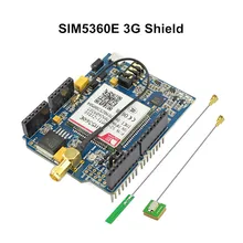 Elecrow GSM/GPRS/EDGE SIM5360E 3G Shield for Arduino Uno Mega Module A-GPS Micro SIM Card 3G Network eCALL Development Board Elecrow GSM/GPRS/EDGE SIM5360E 3G Shield for Arduino Uno Mega Module A-GPS Micro SIM Card 3G Network eCALL Development Board