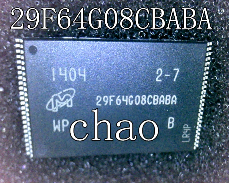 5 шт./лот MT29F64G08CBABAWP: B 29F64G08CBABA TSSOP48