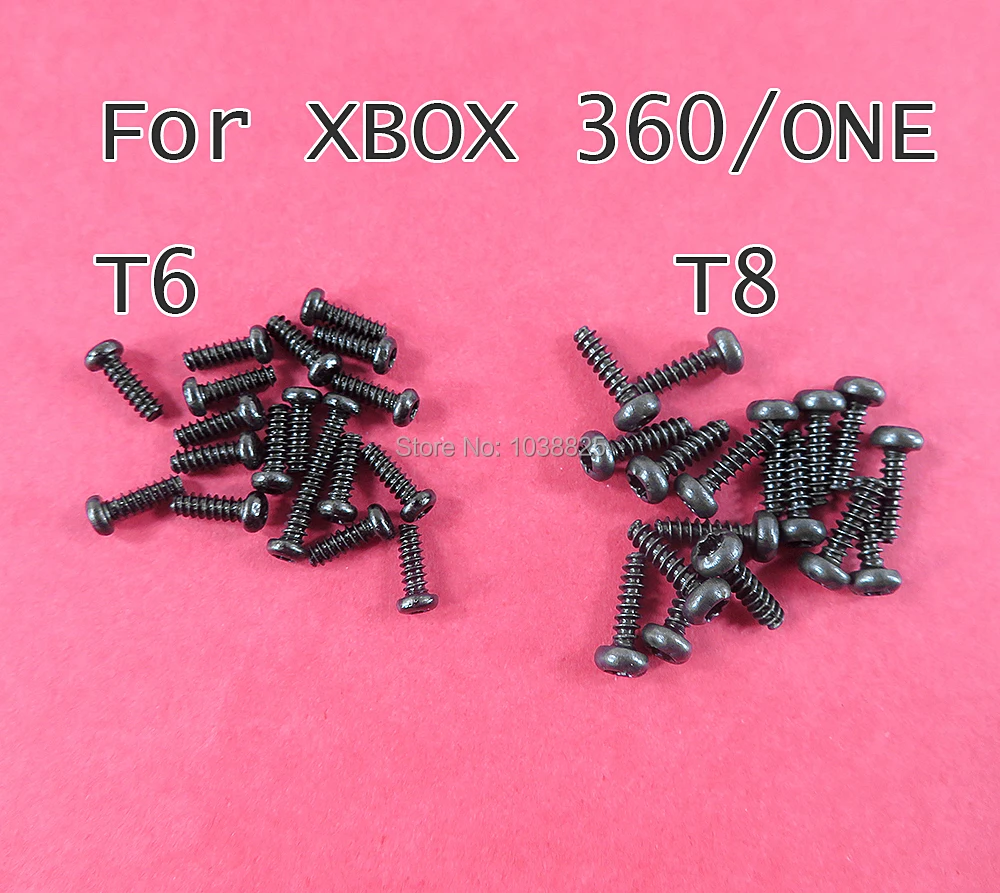 50 Pz/Lotto T8 T6 Viti Di Ricambio Per Xbox 360 Xbox Un Xbox 360 Xbox Una Parte Di Riparazione Del Controller