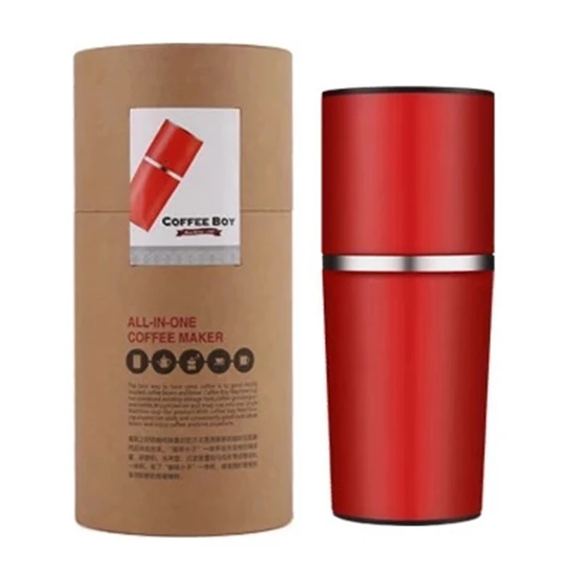  Portable Stainless Steel Handmade Manual Coffee Bean Grinder Multifunction outdoor Home Bean Burr K - 32971521530