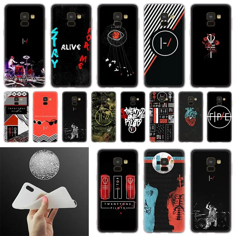Чехол с логотипом Twenty One Pilots для Samsung Galaxy A10 A20 A30 A40 A50 A60 A70 A6 A8 Plus A7 A9 2018 A3 A5 2017 мягкий