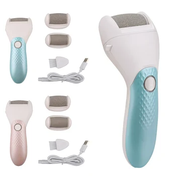 

2-Speed Electric Callus Remover with 3 Detachable waterproof Roller Head Dead Skin Remover Feet File for Dry Cracked Dead Skin