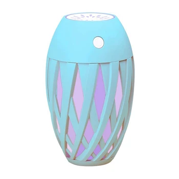 

Vaporizer Humidifier USB Small Mini Humidifier with Two Adjustable Mist Mode / Timer, Automatic 7 Color LED Lights, Olive Type,