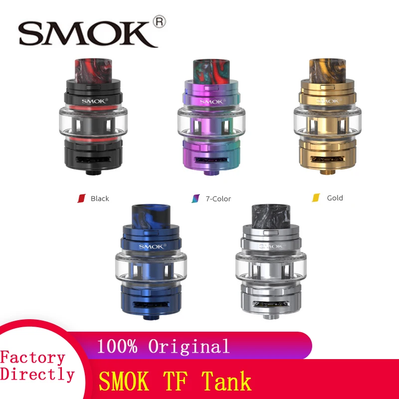 

Smok TF Tank 6ml & TF BF-Mesh Replacement Coil vape Electronic Cigarette Tank Atomizer For SMOK Morph Kit Vape VS TFV8 BabyV2