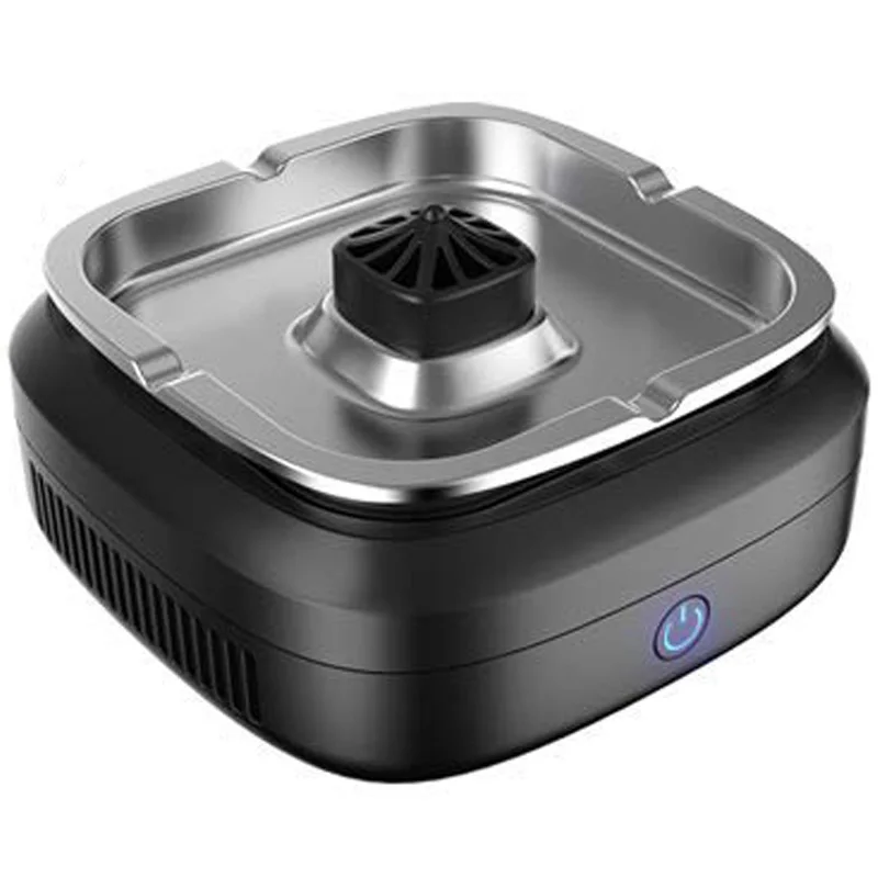 

Promotion! Smokeless Ashtray for Cigarette Desktop Smoking Ash Tray for Clean Secondhand Smoke, USB Rechargeable