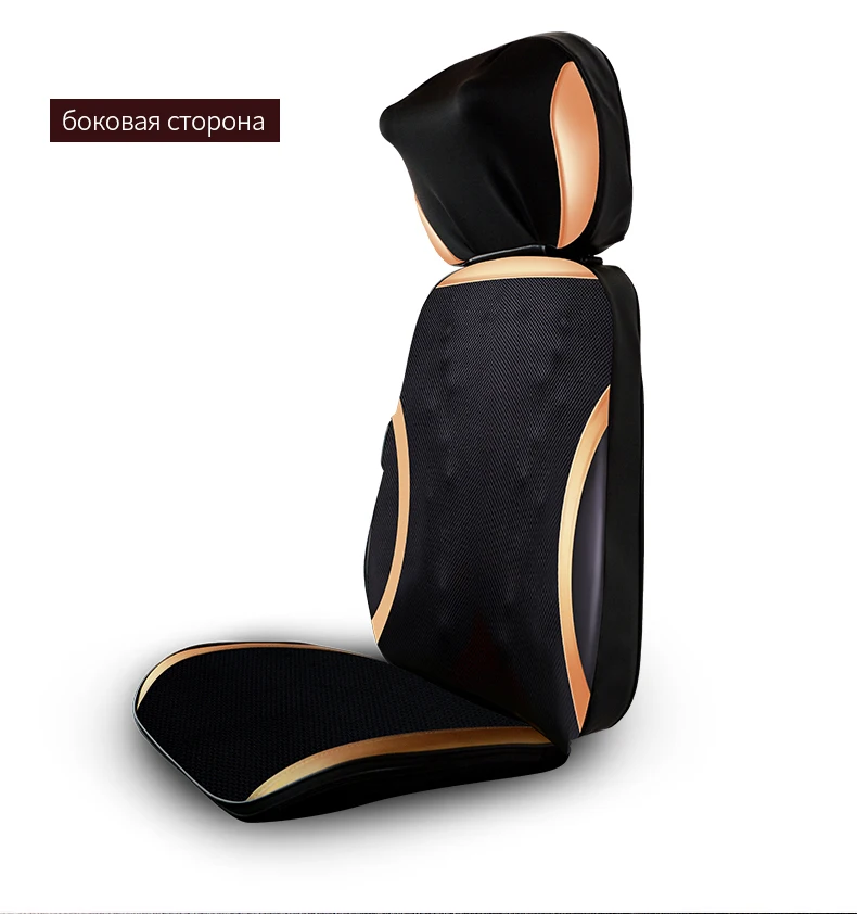 JinKaiRui Вибрирующая электрическая шейка шеи спины тела подушка массажное кресло массажный стимулятор мышц с нагревательным устройством