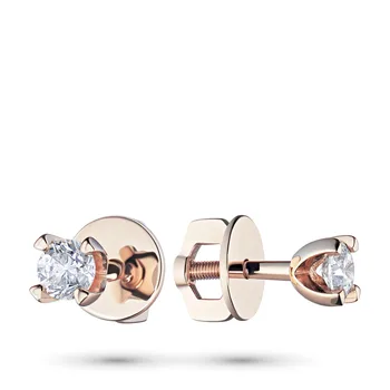 

Pusety red gold with diamonds e0201ps04152900