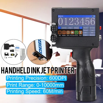 Touch-Screen Printer Screen Handheld LED 600DPI Intelligent USB QR Code Inkjet Label Printer High Quality Coding Machine manual flatbed screen printer machine price flat screen print manual screen printer hand screen printing machine