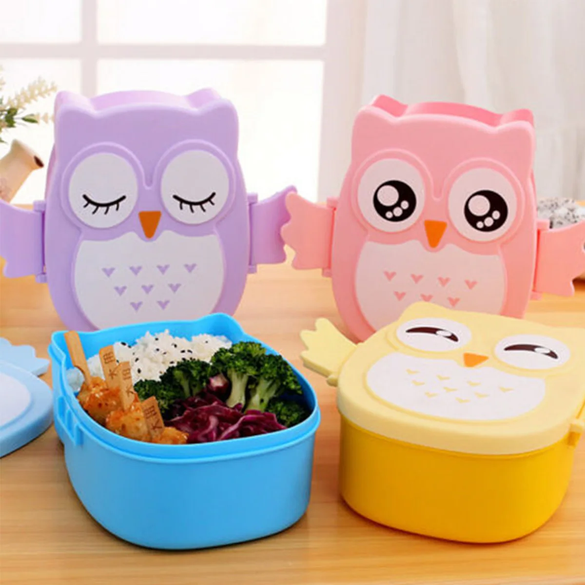 Cartoon Portable Healthy Material Lunch Box Storage Box Bento Boxes Microwave Dinnerware Food Sealed Storage Container 1 Cartoon Portable Healthy Material Lunch Box Storage Box Bento Boxes Microwave Dinnerware Food Sealed Storage Container 2