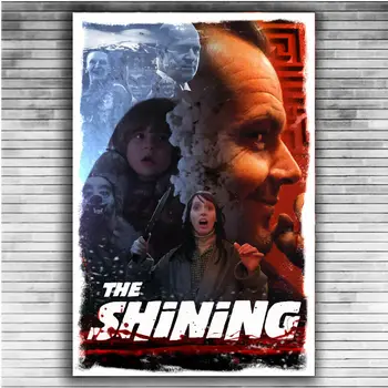 

The Shining Stanley Kubrick Classic Horror Movie 2 Silk Fabric Wall Poster Art Decor Sticker Bright