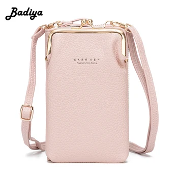 

Fashion Simple Women's Designer Phone Bag 2020 New Quality PU Leather Women's Bag Litchi Pattern Outdoor Shoulder Crossbody Bags