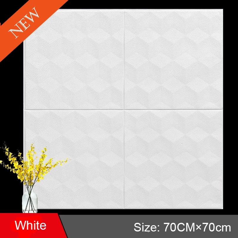 marble film stone wall paper 3d foam tile sticker for dinning room bedroom decoration TV background decor | Дом и сад