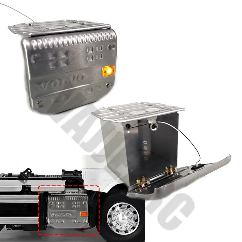 

Aluminum Tool Box for 1/14 Scale Tamiya Remote Control Volvo FH16 Globetrotter 750
