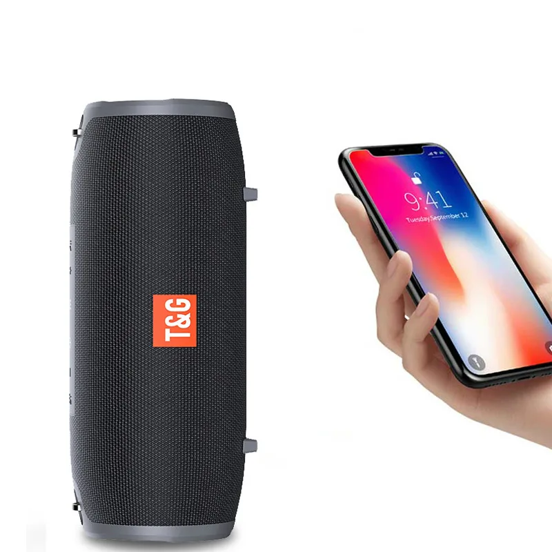 Портативная Водонепроницаемая Bluetooth колонка Саундбар Hi Fi с поддержкой Usb Aux FM