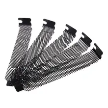 5PCS Ventilation Deflector PCI Slot Cover Frame Chassis Bits Block Cooling Fan Dust Filter Ventilation PC Computer Case