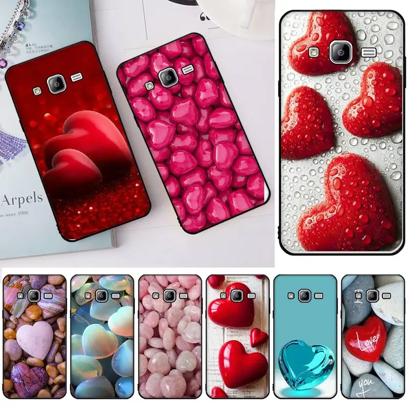 Чехол BaweiTE Love Stone черный мягкий чехол для телефона Samsung J2 Prime Pro J4 J4Plus J415 j6 J6 J7 Plus