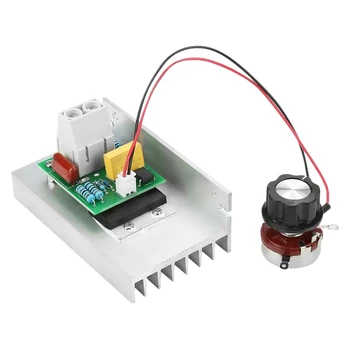 

220VAC SCR Electric Voltage Regulator Dimmer Motor Speed Temp Controller 10000W
