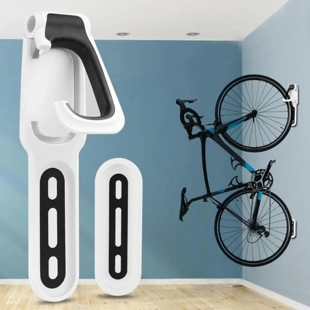 double bike rack wall