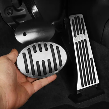 

For BMW F48 X1 F45 2 Series Active Tourer 2014-2020 AT Accelerator Brake Foot Rest Pedal Pads Gas Fuel Car Accessories Styling