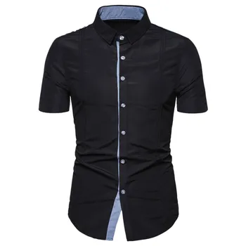 

Autumn Winter Men's Casual Slim Floral Printed Turn Down Collar Beach Blouse Long Sleeve Dress Shirts Men Tops Camisas Hombre