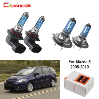 

Cawanerl 4 X 100W Car Headlight Light Halogen Lamp 12V High Power For Mazda 5 Mini Passenger Van 4-Door 2.3L 2006-2010