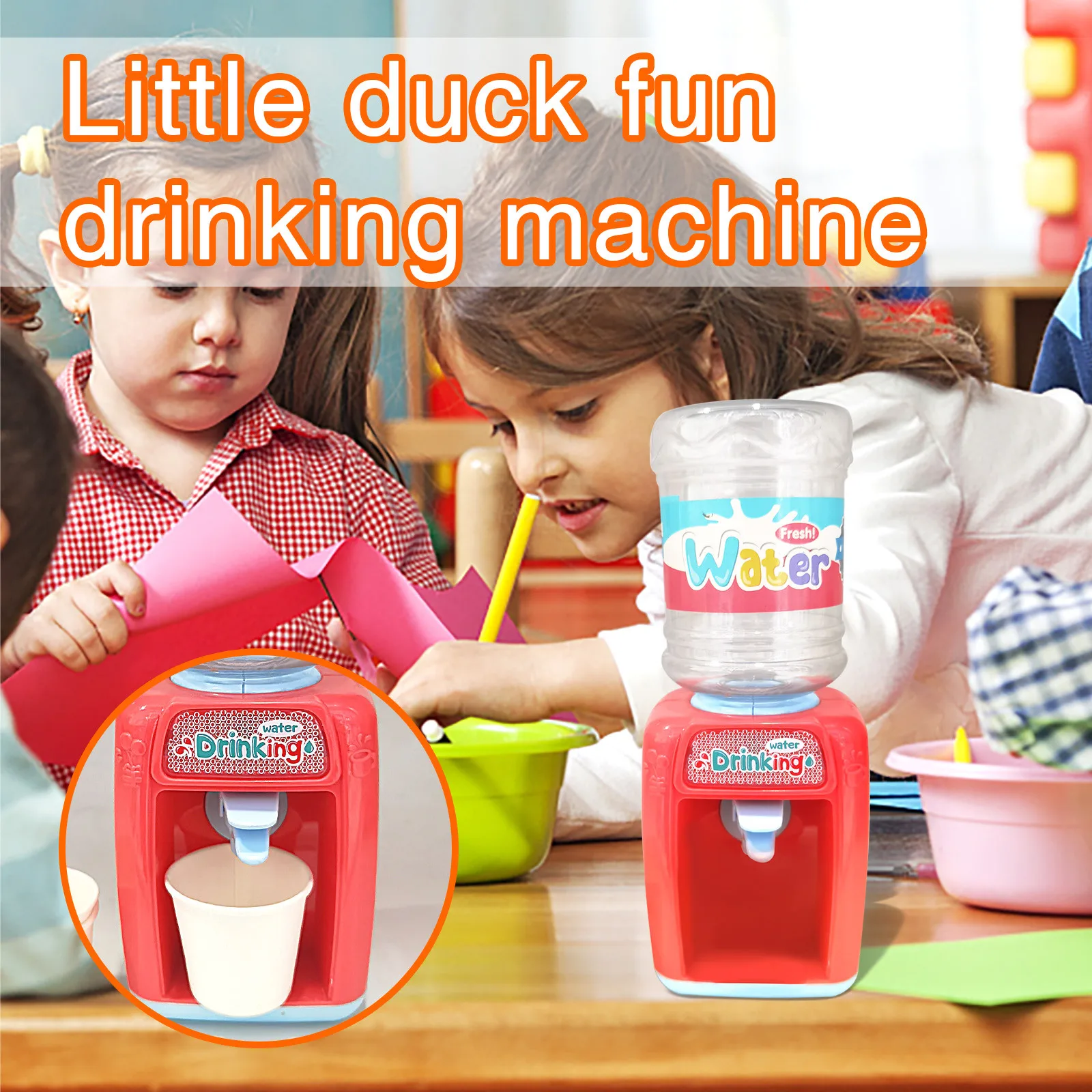 Children's Mini Beverage Dispenser Exciting Game Water Dispenser