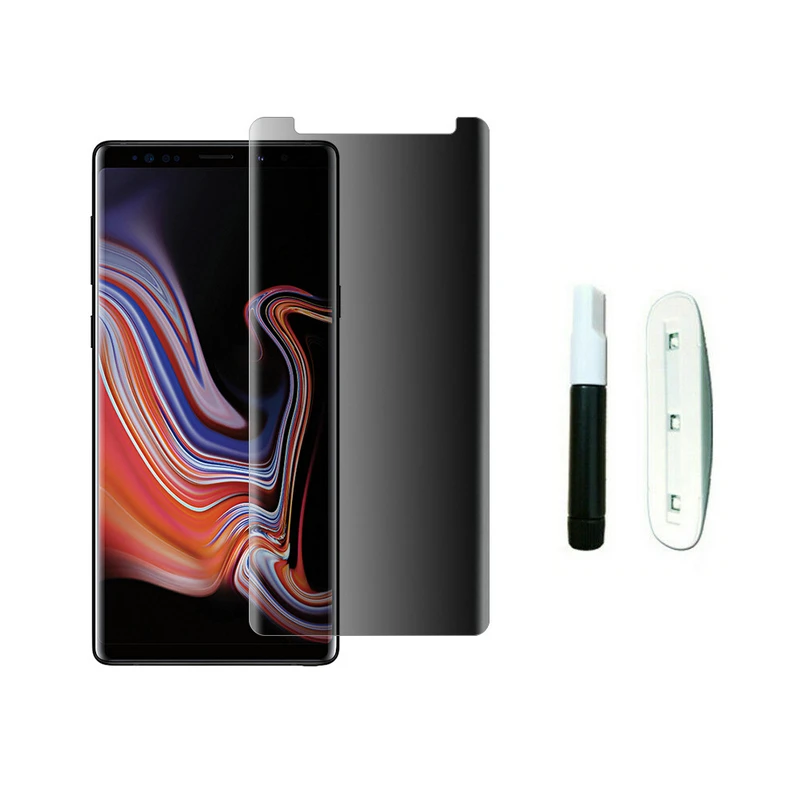 10 шт. изогнутое жидкое УФ закаленное стекло для samsung Galaxy Note10 plus S10 S8 S9 Plus Note10