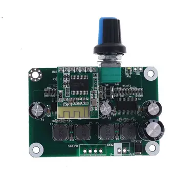 

Mini Digital Power Amplifier Board 30W Stereo Class D Power Amplifier Module Bluetooth 4.2 Power Amplifier Board U1JE