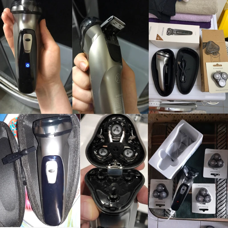 Clipper Electric Shaver Men's Razor Beard Trimmer shaver for men Mi Youpin portable Shaving machine hair clipper Facial epilato - Image 5