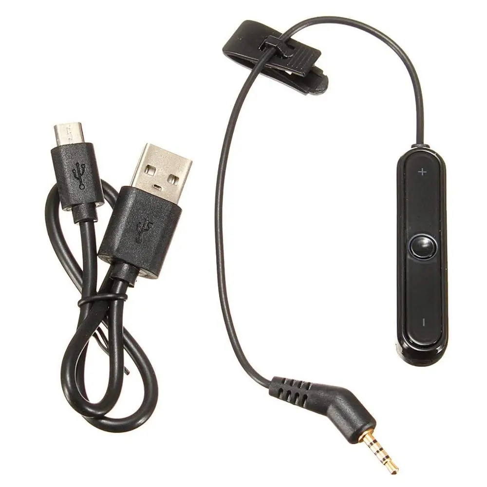 Bluetooth 5 0 Handsfree Stereo Audio Adapter Music Receiver Receptor for Bose QC3 QuietComfort Quiet Comfort QC 3 Headphones