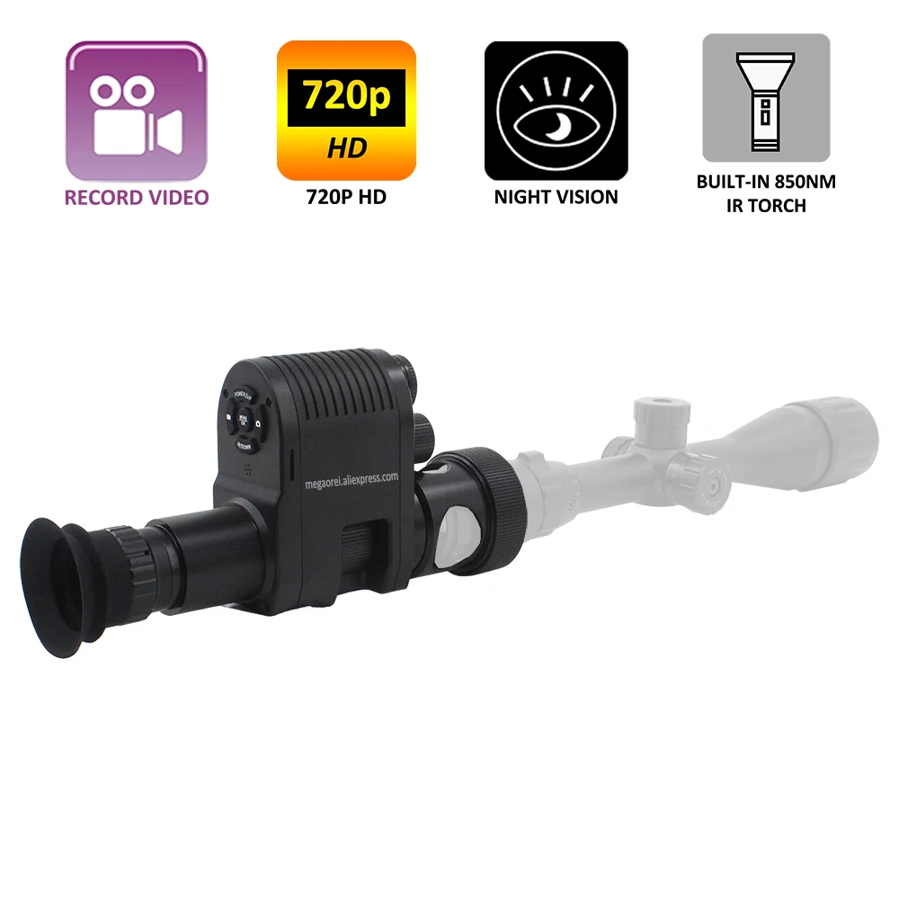 PROD 1005001962639980 Telescope Sight Binoculars Monocular Add on
Attachment Night Vision Scope Camcorder Megaorei3 Leopardsnv007A for
Air Gun Hunting