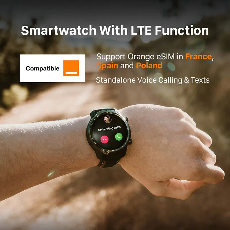 TicWatch Pro 3 LTE Wear OS Jam Tangan Pintar Vodafone DE/UK Jam Tangan  Olahraga Pria Snapdragon Wear 4100 8GB ROM 3 Hingga 45 Hari Daya Tahan  Baterai|Jam Tangan pintar| - AliExpress