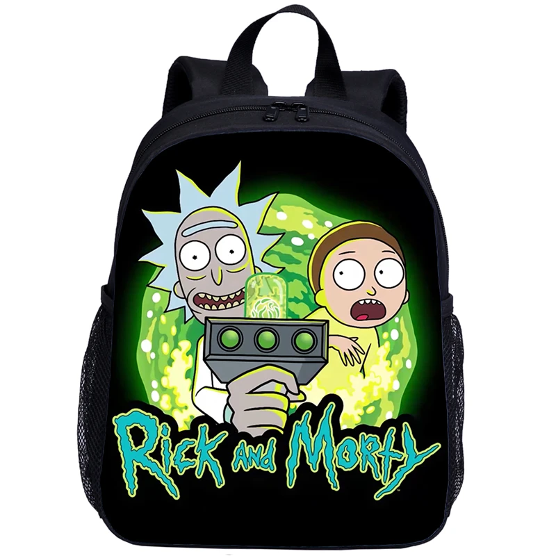 rick and morty book bag
