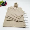 200pcs Jute Bags Gift Drawstring Pouch Gift Box Packaging Bags For Gift Linen Bags Jewelry Display Wedding Sack Burlap Bag Diy ► Photo 1/6