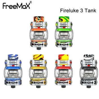 

Original FreeMax Fireluke 3 Tank 5ml Atomizer fit SS904L X mesh coil Mesh vape for Maxus 100W Kit 510 thread VS Fireluke 2 Tank