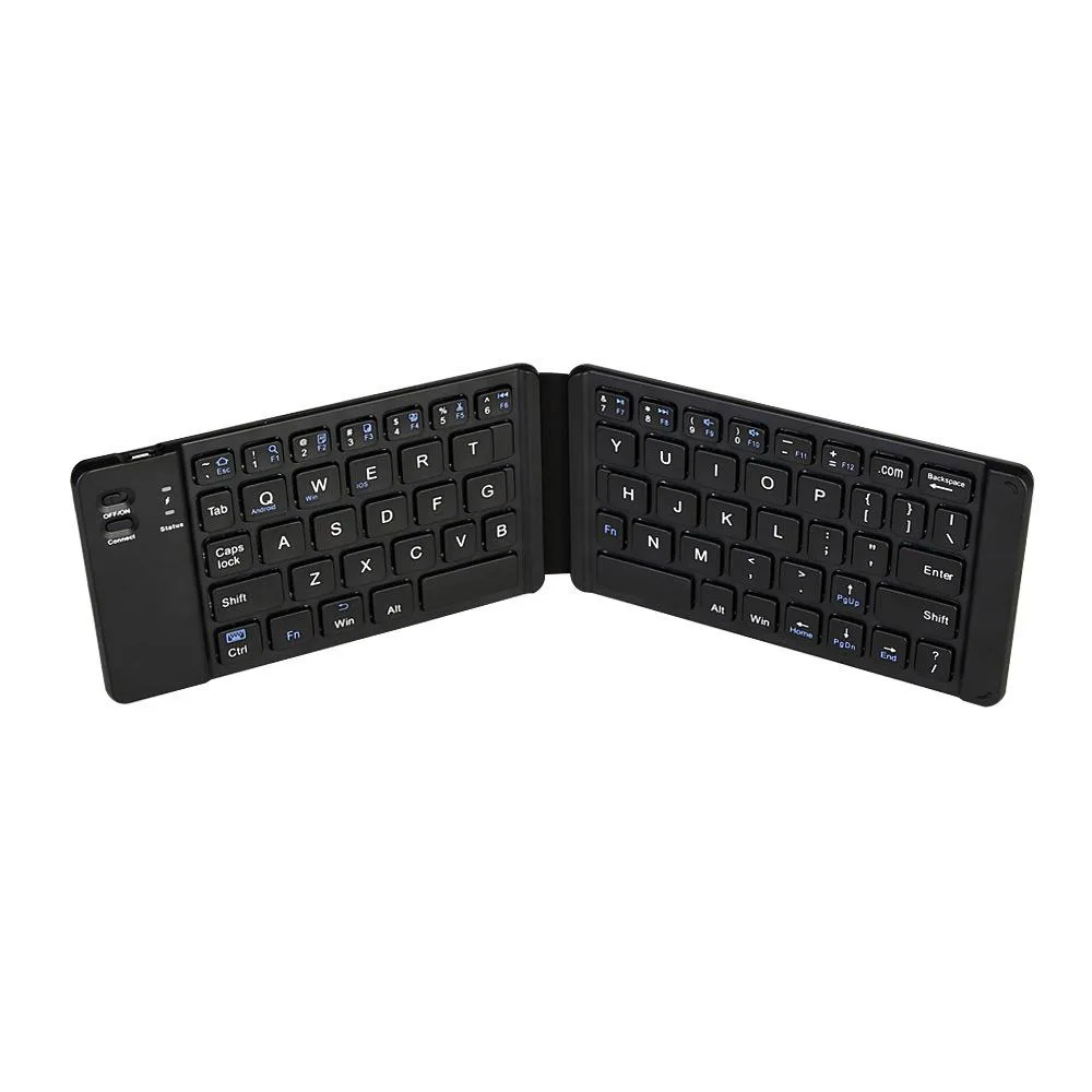 Складная мини клавиатура Bluetooth 3 0 складная беспроводная для IPad Huawei Samsung Lenovo Xiaomi