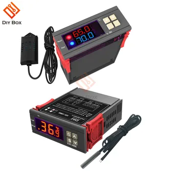 

STC-1000 SHT2000 AC 110V 220V Digital Thermostat Humidistat Humidity Temperature Controller Regulator Thermoregulator Hygrometer