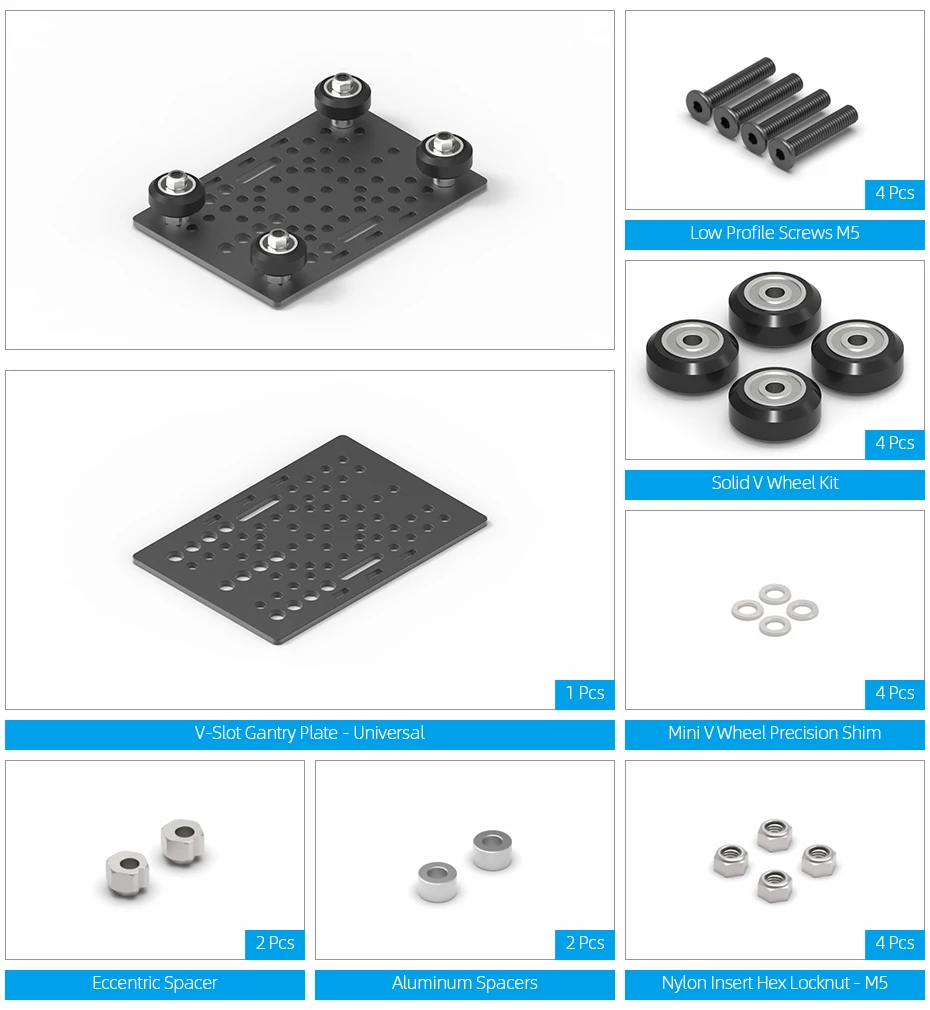 OpenBuilds V-Slot козловой комплект-универсальный