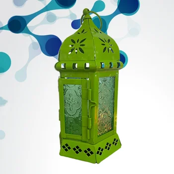 

1PC European Style Candlestick Moroccan Style Candle Holder Iron Art Garden Candle Holder Colorful Wedding Candle Stick Decor fo