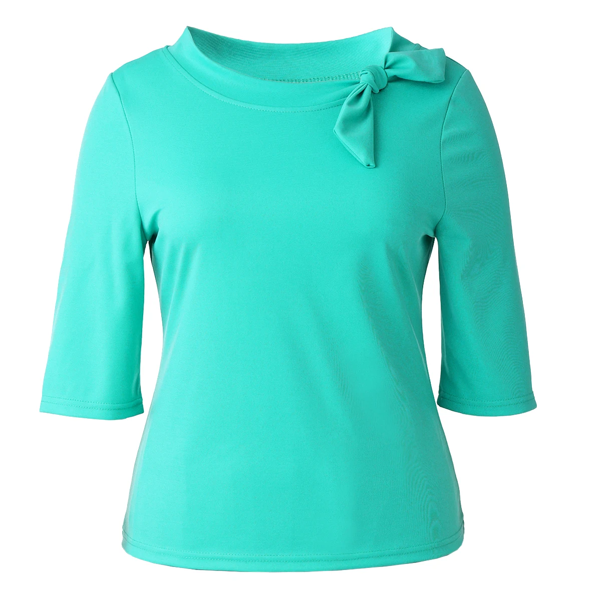Dentelle Blouse Bleu Canard Femme Blouse Femme Marine Élégante