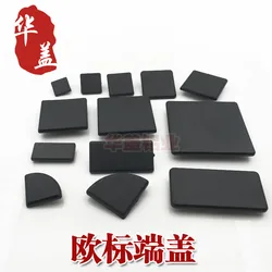 4PCS 2020 3030 4040 4545 5050 6060 8080 Aluminum Profile European Standard Cover End Cover Plate Nylon Plastic Plug Head