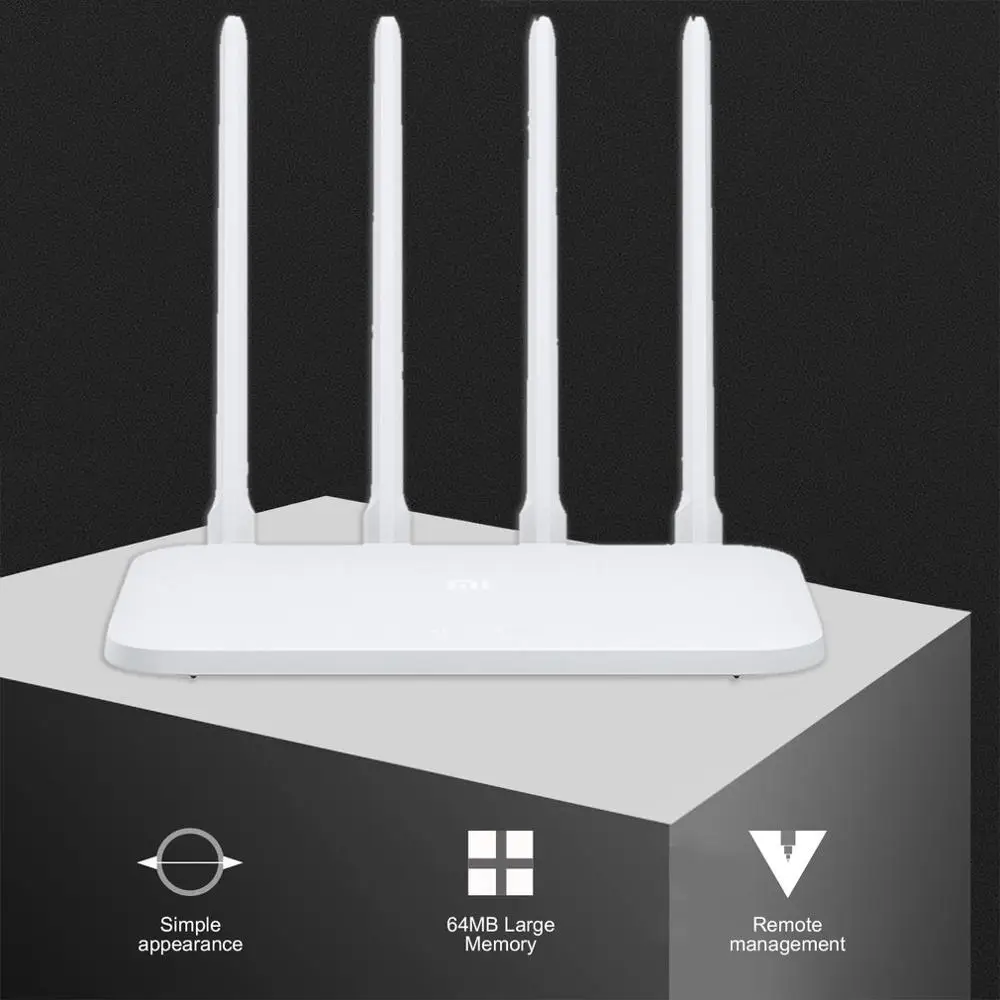 Xiaomi Wifi роутер 4C высокоскоростной Wifi через стену King домашняя интеллектуальная анти-клещи сеть 100 Мега волоконно-оптический маршрутизатор