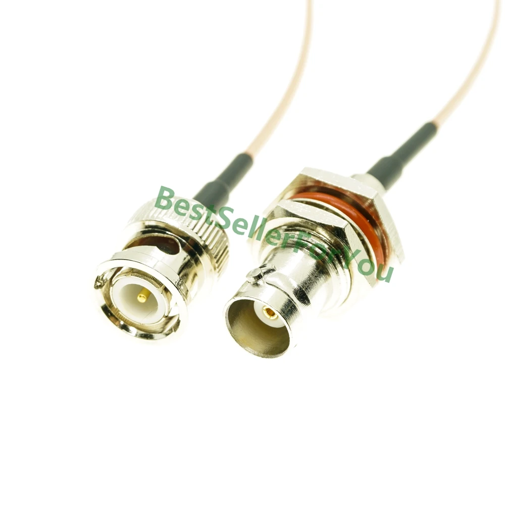 Кабель RG316 с разъемом BNC Male Q9 на разъем 50 Ом Коаксиальный низкий уровень RF |