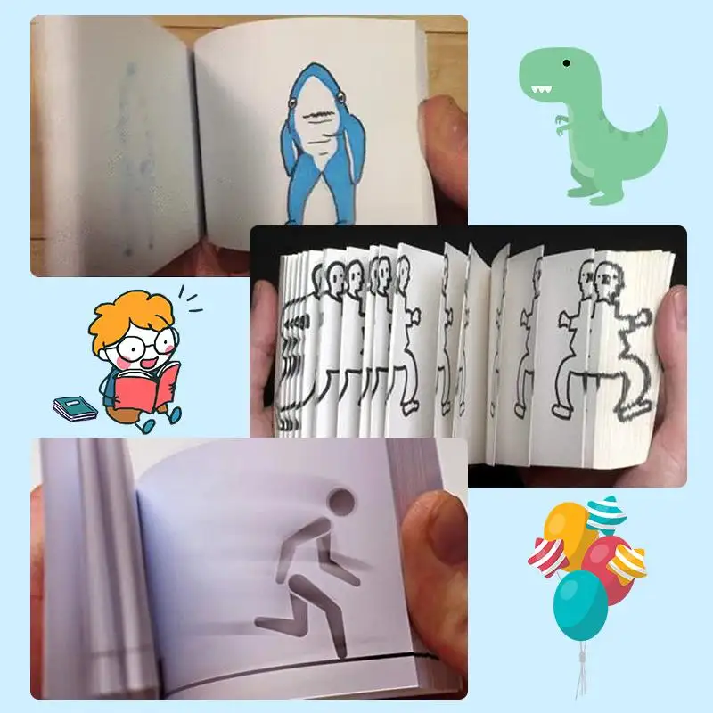 A5 LED Diamond Drawing Tracing Light Pad Kit Flip Books A5 Flipbook Kit Led Light Box Hand Drawing LED Board Ultra-Thin Portable 9in Painting Tool for Animation Sketching Drawing USB