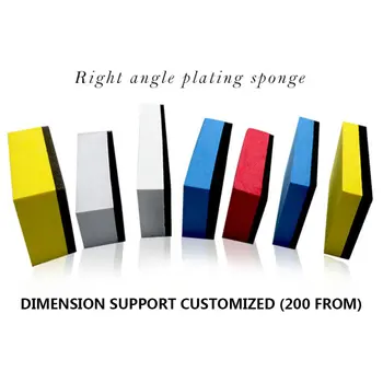 

Random Color Car Plating Crystal Sponge Car Beauty Waxing Sponge Block Sponge Pad With Handle Car Plating Crystal Polishing
