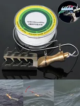 Stainless Steel Hard Bait Retriever Bait Rescue Lure Saver with 30m PE Line Fishing Tackle Tool Minnow Carp Fishing Accessories