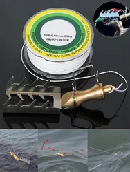 Stainless Steel Hard Bait Retriever Bait Rescue Lure Saver with 30m PE Line Fishing Tackle Tool Minnow Carp Fishing Accessories