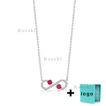 

XL TFX TTFF Rllen Popular Brand Sterling Silver S-shaped Necklace Suitable for Women's Party Jewelry Wholesale Free Delivery.