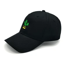 Бейсболки женские мужские с вышивкой кактуса хлопковые головные уборы уличные кепки для бега одежда с регулируемой застежкой сзади